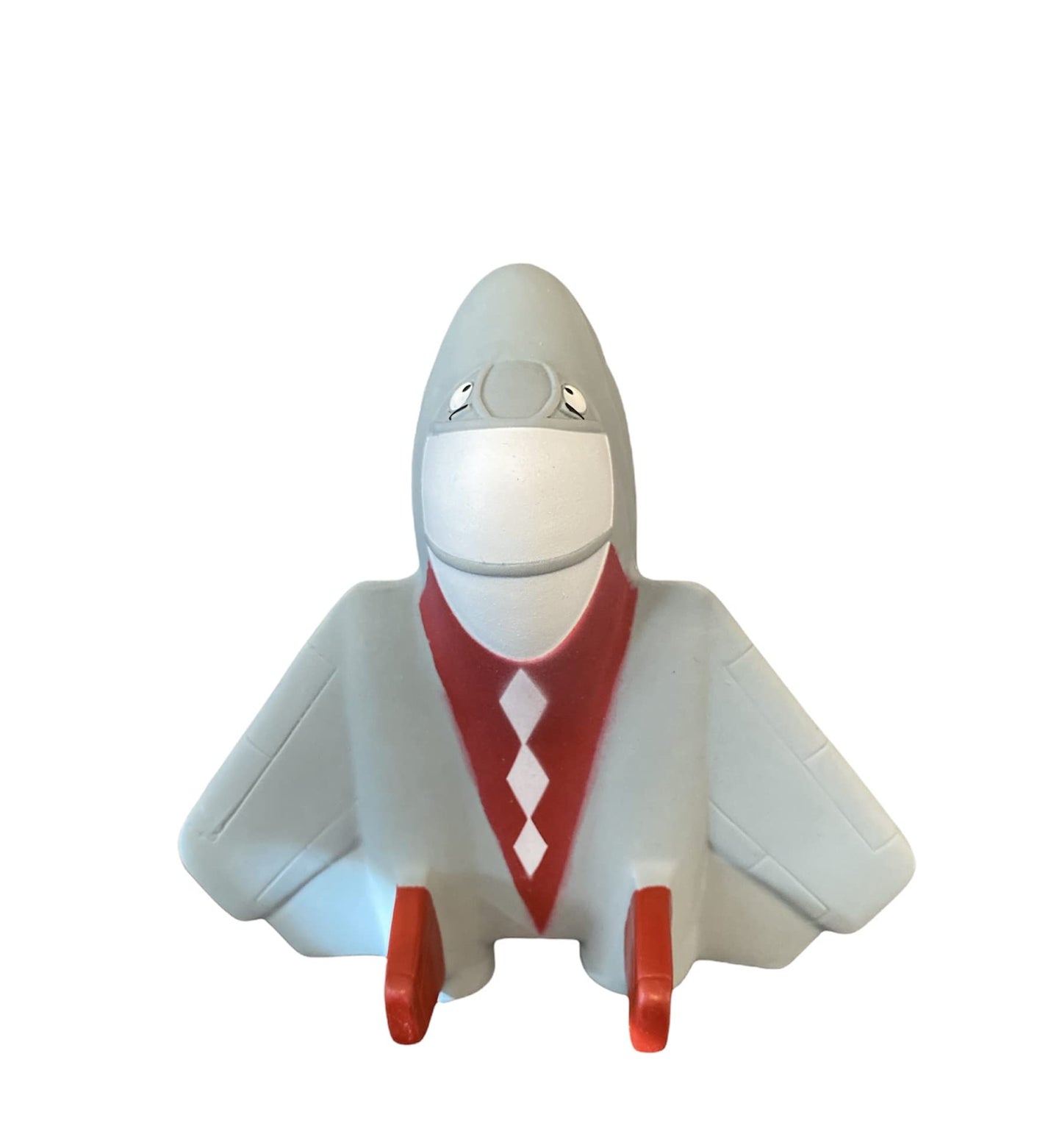 Baby Teething Toy – Natural Rubber Teether for Infants (3+ Months), BPA-Free, Non-Toxic | Airplane Teether Gift for Aviation Families.