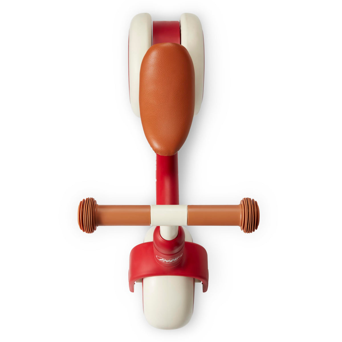 Radio Flyer Steady Start Balance Bike, Red, for Kids Ages 1-3, Pedal Free for Quick Learning, Wide Front and Dual Rear Tires, Tool-Free Adjustable Seat, Quiet Ride Wheels, Kid & Toddler Balance Bikes
