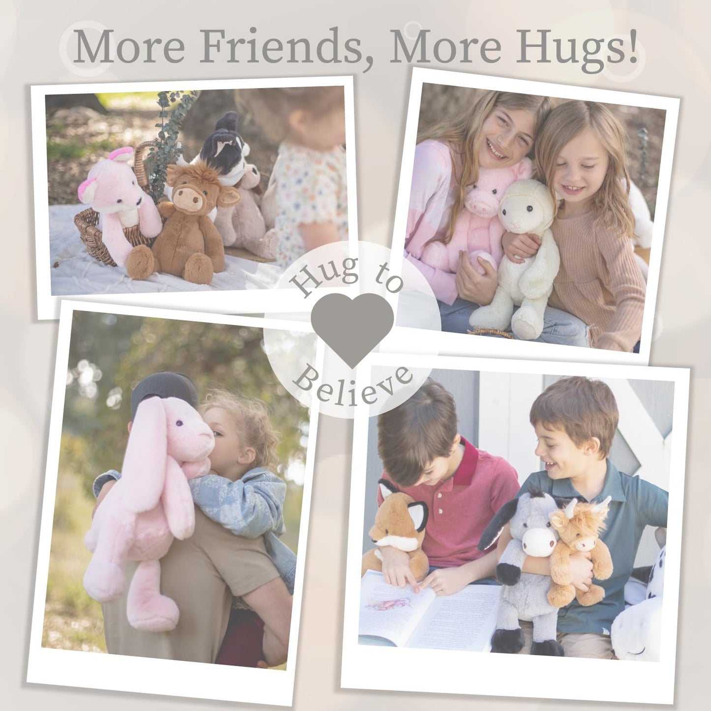 World's Softest Plush Stuffed Animal for Baby, Toddler, Kids, Adults - Adorable Toy Made from Kid-Friendly, Quality Materials - Lushee Luchy Lochness, 16"