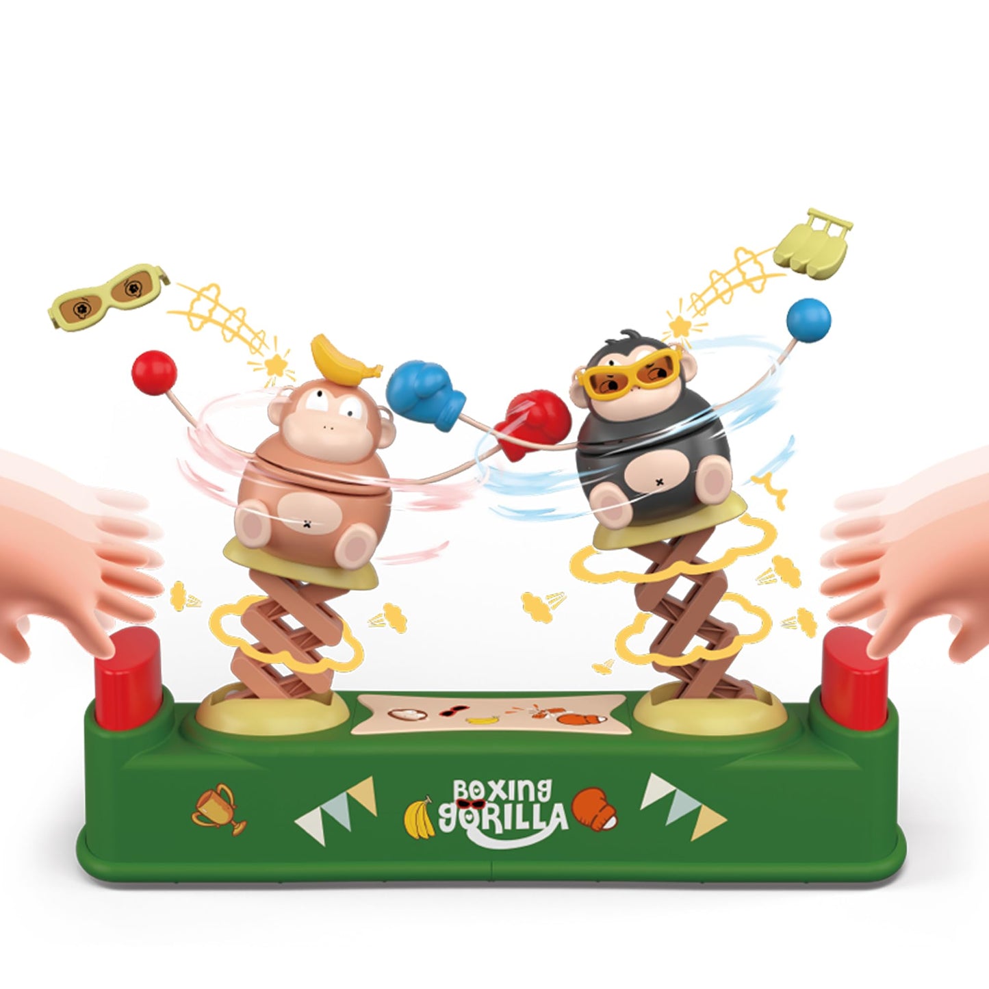 BDuck Games for Kids, Toddler Punching Toys Kids Game Boxing Gorilla, Educational Toys Preschool Games for Toddler 3+, Family Games 2 Players Birthday Gifts Easter Back-to-School