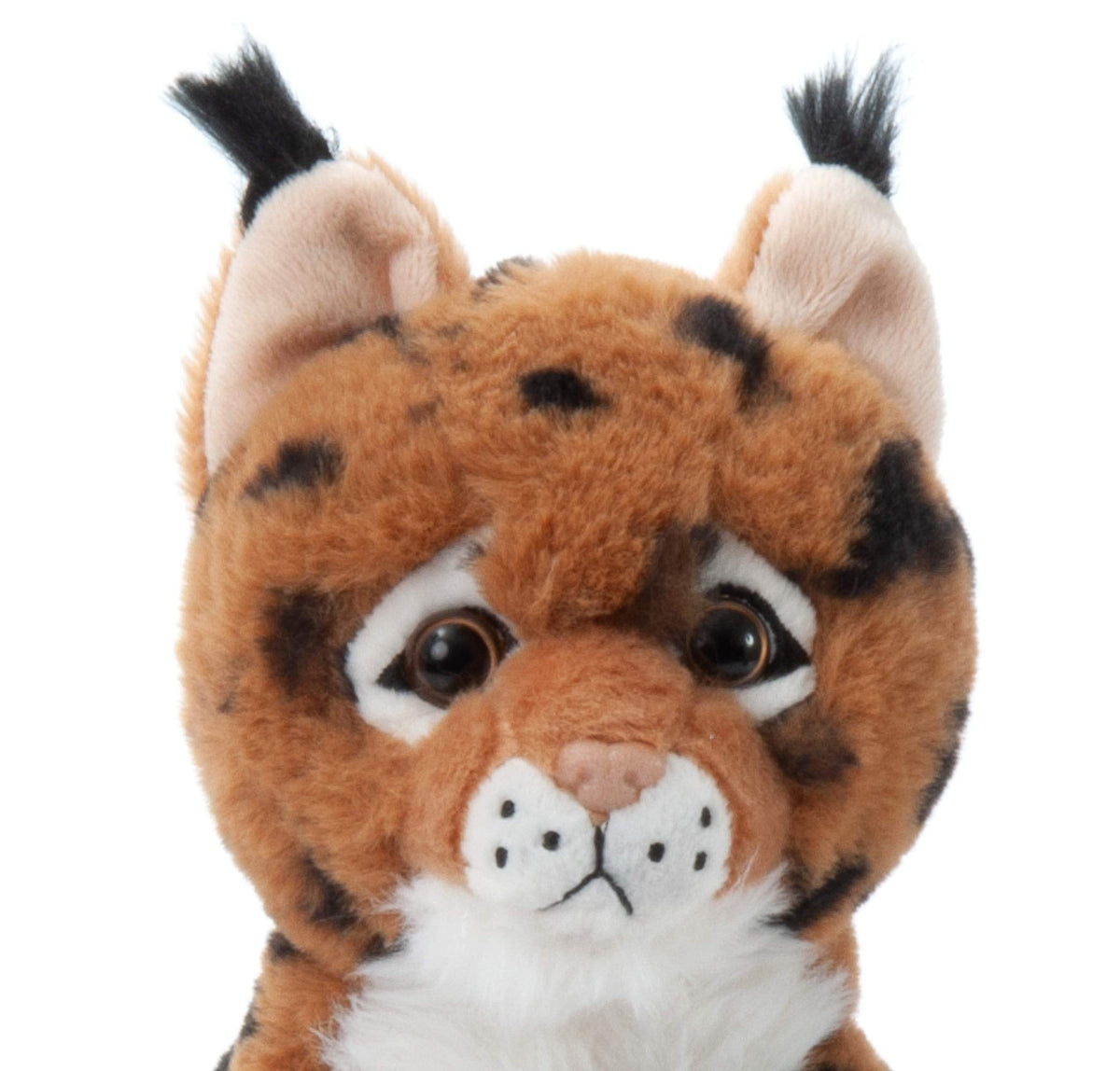 The Petting Zoo Bobcat Stuffed Animal, Gifts for Kids, Wild Onez Zoo Animals, Bobcat Plush Toy 9 inches
