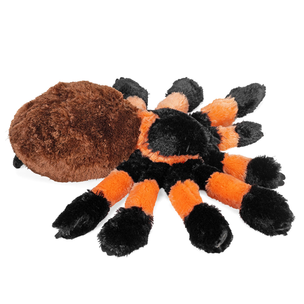 Wild Republic Tarantula Plush, Stuffed Animal, Plush Toy, Gifts for Kids, Cuddlekins 12 Inches, Black, Orange, Brown