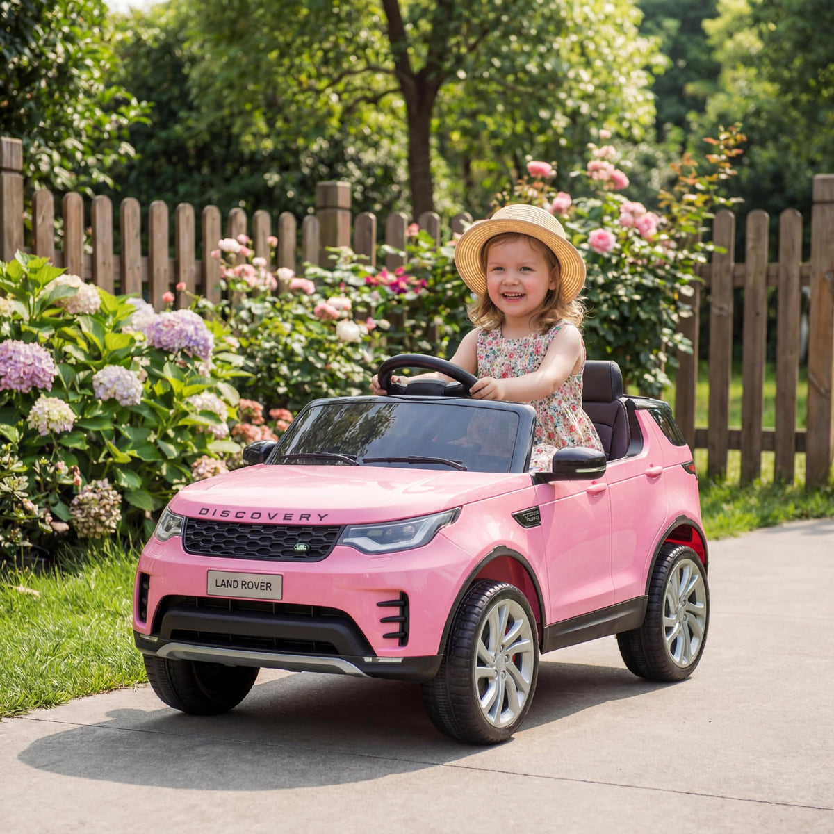 GarveeLife 12V 4.5AH Electric Car for Kids, Children Ride On Toy with Parental Remote Control, Kids' Electric Vehicle with Soft Start Design/3 Speed/Double Seats & LED Lights