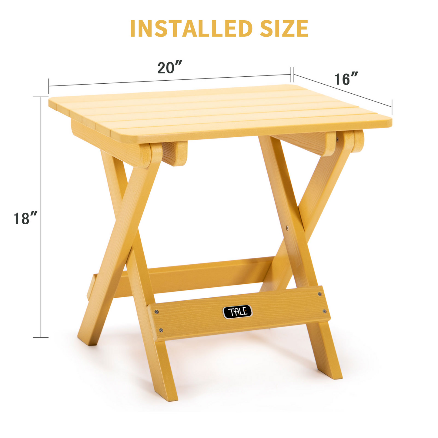 Portable Folding Side Table