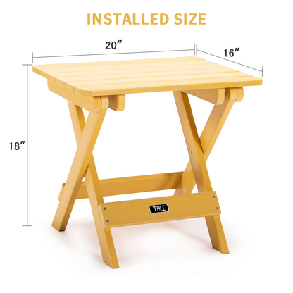 Portable Folding Side Table