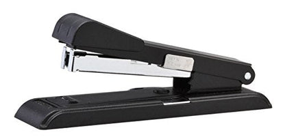 Bostitch Office B8 PowerCrown Travel & Desktop Stapler, 30 Sheet Capacity, Durable Metal, Black.