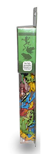 Wild Republic Frog Nature Tube, Amphibian Figures, Frog Toys, Educational Toys for Kids, 12-Piece