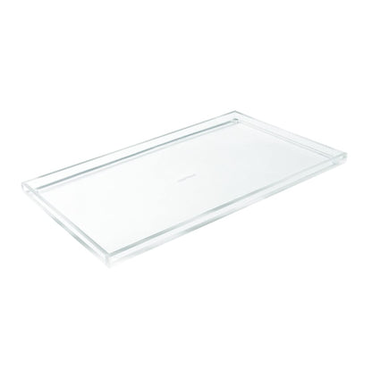 russell+hazel Acrylic Tray Bundle, Office Supplies, with Bloc Tray, Tape Dispenser, Mini Collator, 3 Pieces