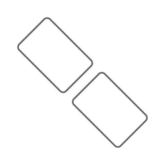 Scrapbook Adhesives by 3L 01607-MP 3L Scrapbook Adhesives E-Z Squares Permanent Adhesive Dispenser, 650 Tabs - Set of 6, White
