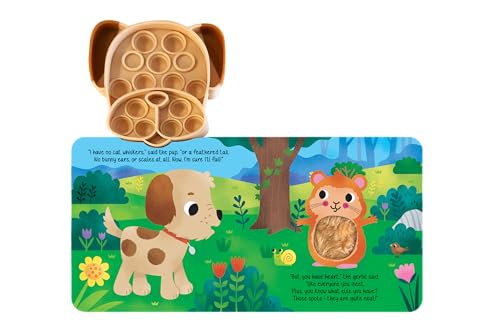 Fidgimals Little Puppy Animal Baby Book | Educational Children's Books, Sensory Board Book with Pop It Fidget Toys, Perfect Sensory Toys for Toddlers ... Books with Sensory Fidget Popper Animals)