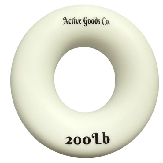 ActiveGoodsCo Hand & Forearm Exerciser - Single ring or Set, Resistance 10-120Lb, Diameter 2.5-3,5in. Visit to see more options (200Lb Single Ring Diameter 3.5in)