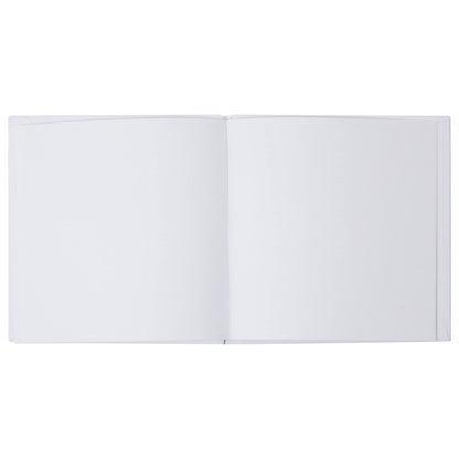 Paper Junkie Blank Books for Kids to Write Stories - 5.2 x 5.2 in White Hardcover, 6-Pack - Unlined Sketchbook Journal & Composition Notebook - Drawing Notebook for Kids - Create Your Own Book
