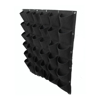 KUYYFDS Hanging Planter Bags Vertical Wall Mounted Plant Grow Bags 36 Pocket Fabric Pots for Home Balcony