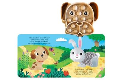 Fidgimals Little Puppy Animal Baby Book | Educational Children's Books, Sensory Board Book with Pop It Fidget Toys, Perfect Sensory Toys for Toddlers ... Books with Sensory Fidget Popper Animals)