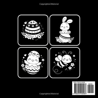 My First Easter! High Contrast Baby Book: 50+ Black & White Easter Images for Babies 0–12 Months, Designed to Stimulate Visual Development, Support Brain Growth, and Improve Eyesight