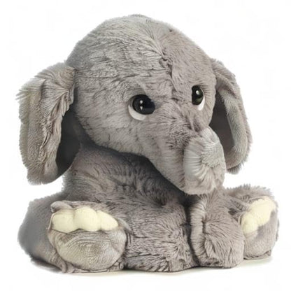 Aurora® Playful Lil Benny Phant™ Baby Stuffed Animal - Soft & Cuddly Toy - Imaginative Play - Gray 9 Inches