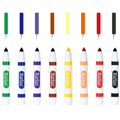 Rarlan Washable Markers Bulk, Markers for Kids, Bulk pack, 8 Colors, 160 Count
