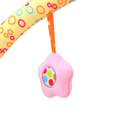 Caterbee Travel Arch Bassinet Toys for Infant & Toddlers, Baby Crib Stroller Accessory & Pram Activity Bar Toy for Senses and Motor Skills Development Indoor and Outdoor