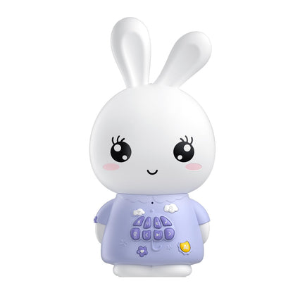alilo AI Toys for Kids, Smart Companion with Real-Time Voice, 4 Agents & 91 Languages, Preloaded 48 Bunny English/50 Stories/66 Music/28 Lullabies/34 Classical Tunes, Bluetooth Speaker