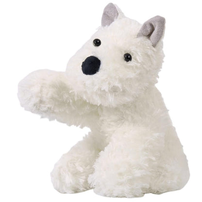 NCAIUNAE Adorable West Highland White Terrier Dog Plush Toy - 11.8" Soft Stuffed Animal Toy, Kid's Best Friend