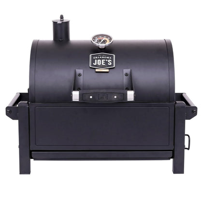 Oklahoma Joe's Rambler Portable Charcoal Grill with 218 sq. in. Cooking Area in Black