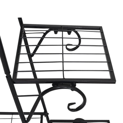 Cre Cra 6 Tier Plant Stand Metal Flower Pot Holder Plant Display Stand Indoor Outdoor Patio Flower Shelves Plant Rack
