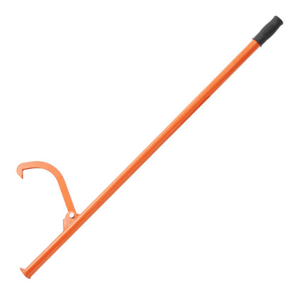 VEVOR 46.5'' Felled Cant Hook Logging Tool, Adjustable Heavy Duty Steel Log Roller, Log Lifter Timber Jack with Rubber Grip, Forestry Logging Tools for Lifting and Handling Logs up to 32" Dia