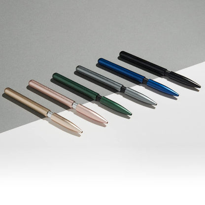 stilform 200035 Ballpoint Pen - Patented Sliding Cap with Magnetic Mechanism - Titanium DLC