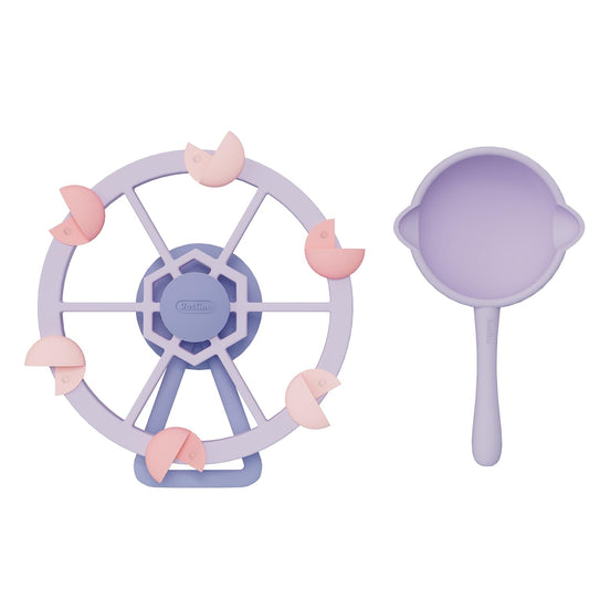 Roslim Silicone Bathtub Suction Spinners - FerrisWheel-Pink