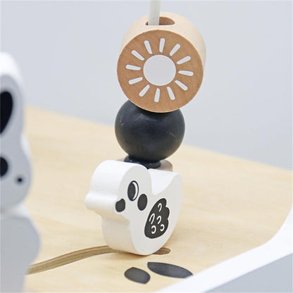Wooden Baby Walker Activity Cubes,Baby Push Walker Toy for Toddler, 5in1 Montessori Learning&Educational Toys for 1+ Year Old Boy Girl | Sorting&Stacking | Bead Mazes and Counting Toys