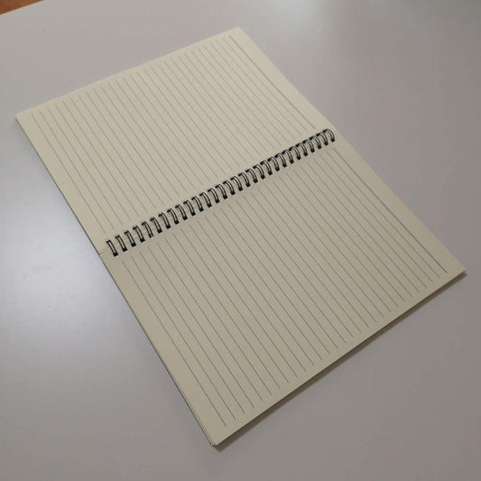 YUREE Spiral Notebook Lined, B5 Soft Cover Spiral Journal, 5 Notebooks Per Pack, 60 Sheets (120 Pages), 10.2" x 7.2", Brown