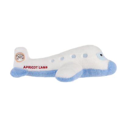 Apricot Lamb Comfort Plane Stuffed Animals for Kids, Soft Cute Plush Toys for Baby Girl and Boy, Fluffy Comfort Plane