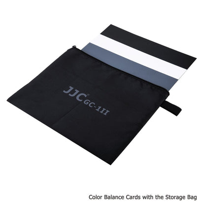 18% Neutral Grey Card JJC White Balance Card for DSLR Camera Video Film 10x8 PVC Exposure Photography Card Custom Calibration Camera Checker Card with Grey,White,Black Cards & a Storage Bag