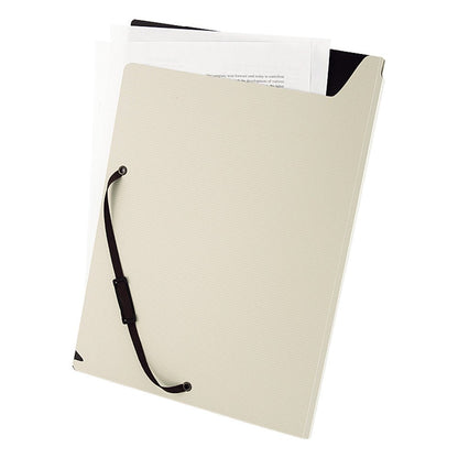 LIHIT LAB F7560-24 Binder Clip File, Multifunction, A4, Black