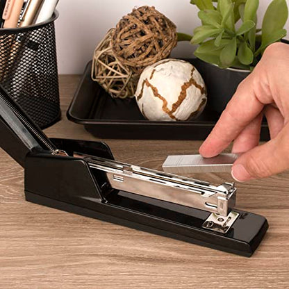 Swingline Stapler, 30 Sheet Capacity, 747 Classic Stapler, Jam Free, Metal, Black (74701)