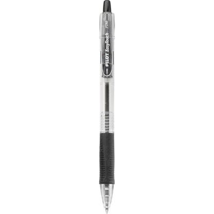 PILOT EasyTouch Refillable & Retractable Ballpoint Pens, Fine Point, Black Ink, 12-Pack (32210)