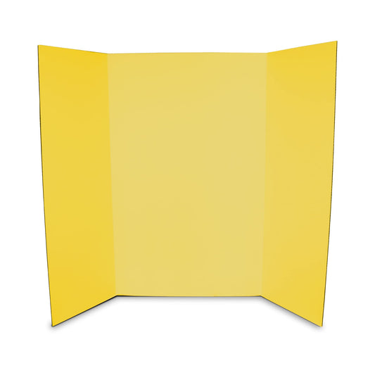 Flipside Products 36” x 48” Project Boards for Presentations, Science Fair, School Projects, Event Displays and Trifold Picture Board, Proudly Made in USA – Assorted Colors - 24 Pack