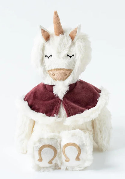 Slumberkins Shine Bright Unicorn Kin + Affirmation Card - Promotes Positive Self-Esteem, Authenticity & Community - Holiday SEL Toys for Boys and Girls