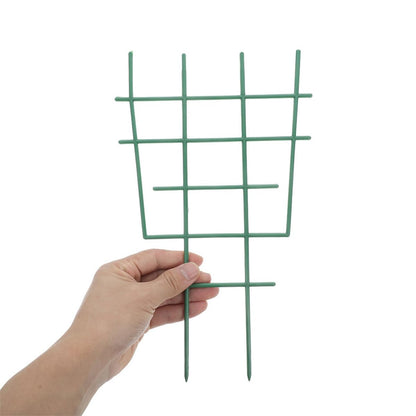 Toddmomy 4pcs Vine Plant Trellis for Pots Climbing Plants Holder Indoor Outdoor with Grid Design for Potted Vines and Flowers