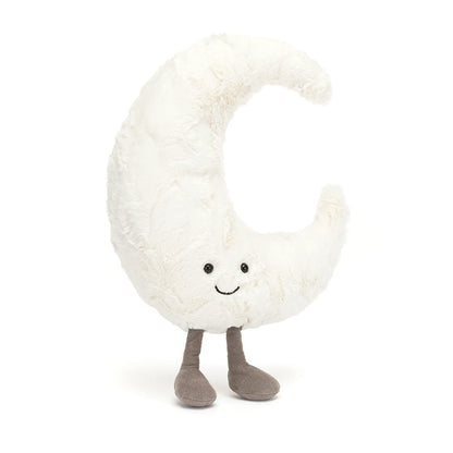 Jellycat Amuseables Moon Stuffed Toy, Medium 10.5" - Moon Plush - Fun Gift Idea
