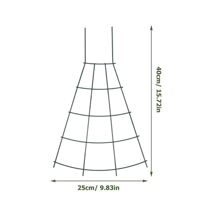 NUOBESTY Metal Plant Trellis Vine Climbing Support Rack for Garden and Indoor Potted Plants with Sturdy Outdoor Metal Frame