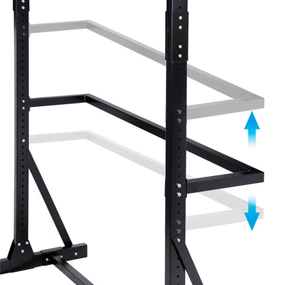 DorBuphan Bicycle Storage Rack for Garage, Freestanding Bike Storage Rack Max 5 Bikes, Heavy-Duty Solid Steel Bike Racks for Garage for Home and Garage Organizer