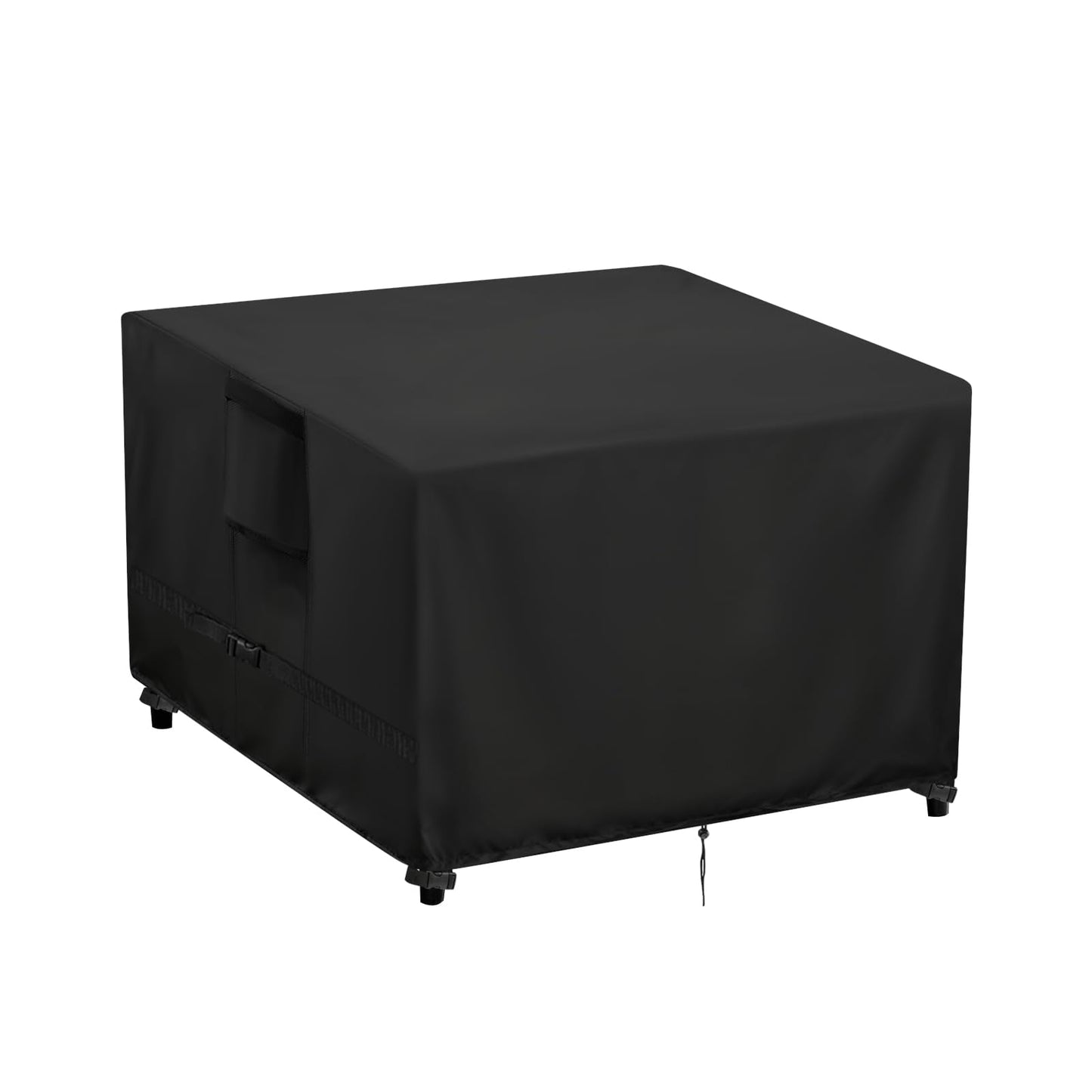 Hdenmist Outdoor Table Cover Square 42 inch Patio Table Cover Waterproof Patio Furniture Covers Rectangular for Outside Small Table and Chair Sets, Fire Pit, Coffee Table, Ottoman -42"L x 42"W' x 28"H