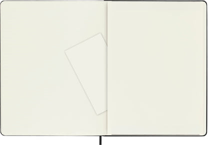 Moleskine Classic Notebook, Extra Large, Plain, Black, Hard Cover (7.5 x 10)
