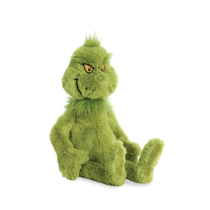 Aurora® Whimsical Dr. Seuss™ Grinch Stuffed Animal - Officially Licensed Plush for Imaginative Play - Perfect for Kids and Adults - Green 16 Inches