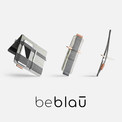 Beblau FOLD Portable Electronic Organizer – Attachable Device & Desktop Accessory | Office & Home Organizer | Fits 13"-15" Laptops & A4 Notebooks | Backpack Insert | Personal organizer