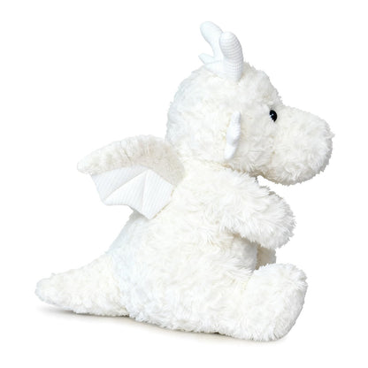 SUSULF Little Flying Dragon - Cute Stuffed Animal Plush Toy - Adorable Soft Dragons Toy Plushies and Gifts - Perfect Present for Kids (White,7.87in/20cm)