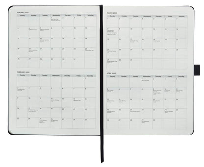 Action Day 2026 Weekly Planner - Effective Planning System to Increase Productivity,To-Do List,Weekly Goals,Projects,Teamwork,Daily Diary,Yearly & Monthly overview, Notes Pages (Black, 7x9 Inch)