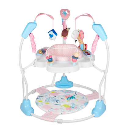 Otrolepota Baby Activity Center, Infant Jumpers and Bouncers with Music, Lights, Infant Toys, 360°Rotating Seat, 3 Adjustable Heights, Baby Play and Learning Center for 6+ Months