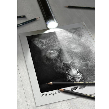 Faber-Castell Graphite Pencil Pitt Mat - 8pcs. and 9000 8pcs. in tin